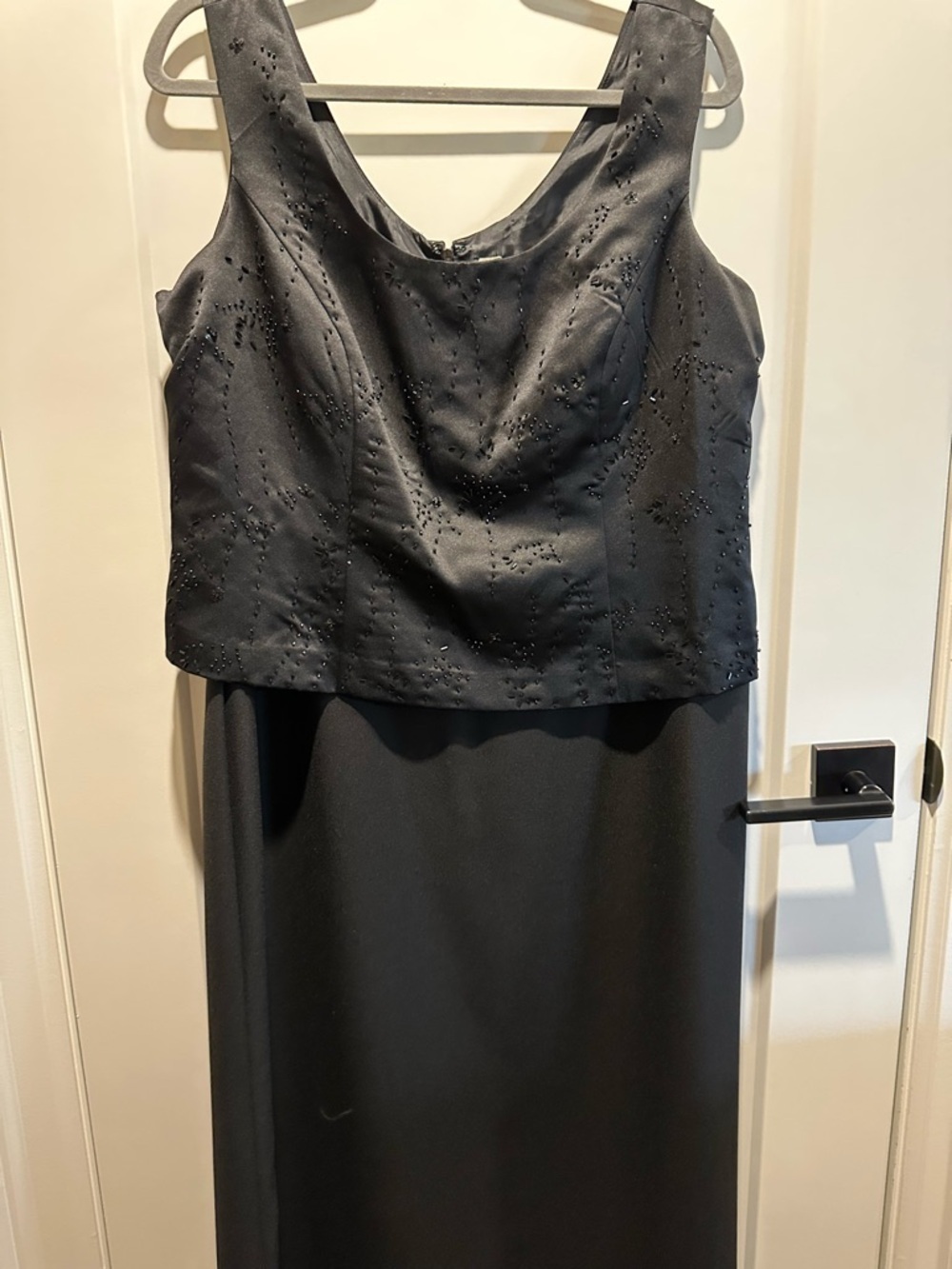 Black Sleeveless Maxi Dress